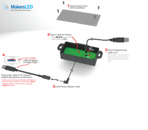 Makers Boot Loader to update the MakersCONTROLLER Firmware